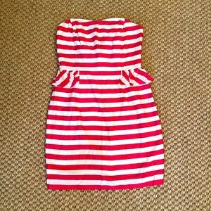 Lilly Pulitzer pink striped dress size 4